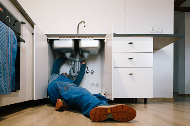 Professional Leak Detection technician working in Deferiet, NY